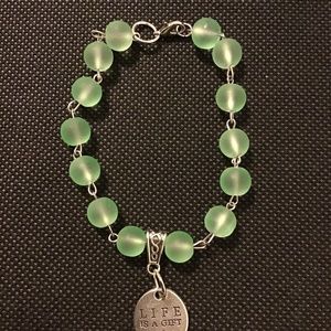 Light green bracelet
